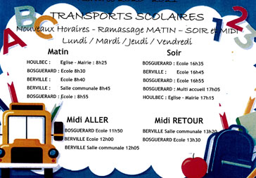 Transports scolaires 